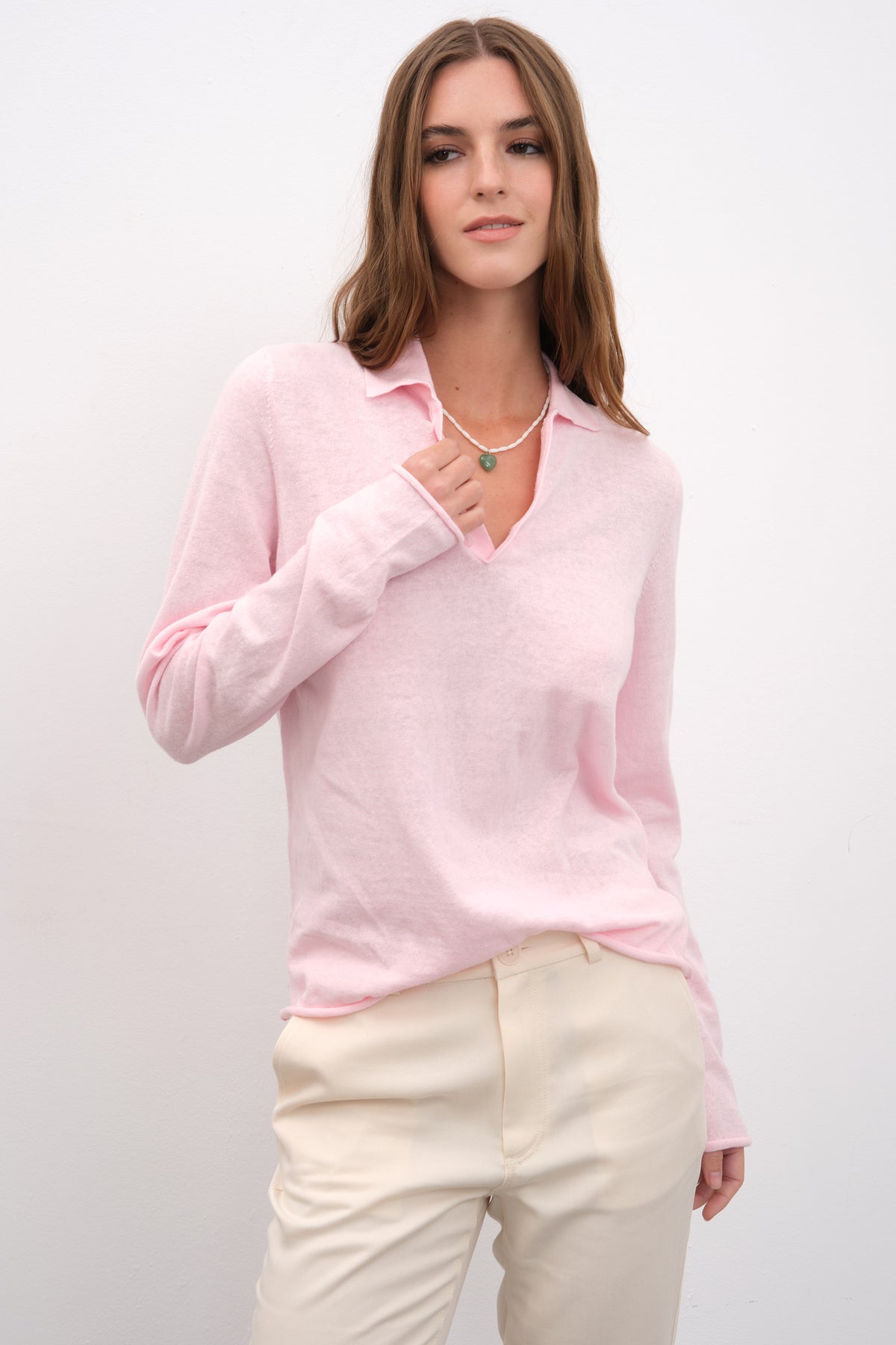 Polo Yakalı Cotton Linen Lightweight Unisex Triko