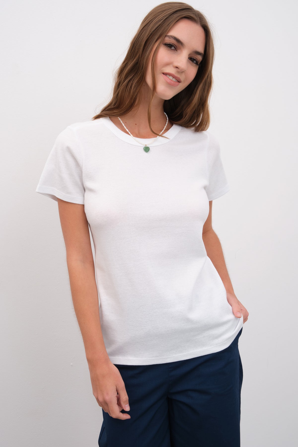 Everyday Cotton Bisiklet Yakalı Fitted T-shirt