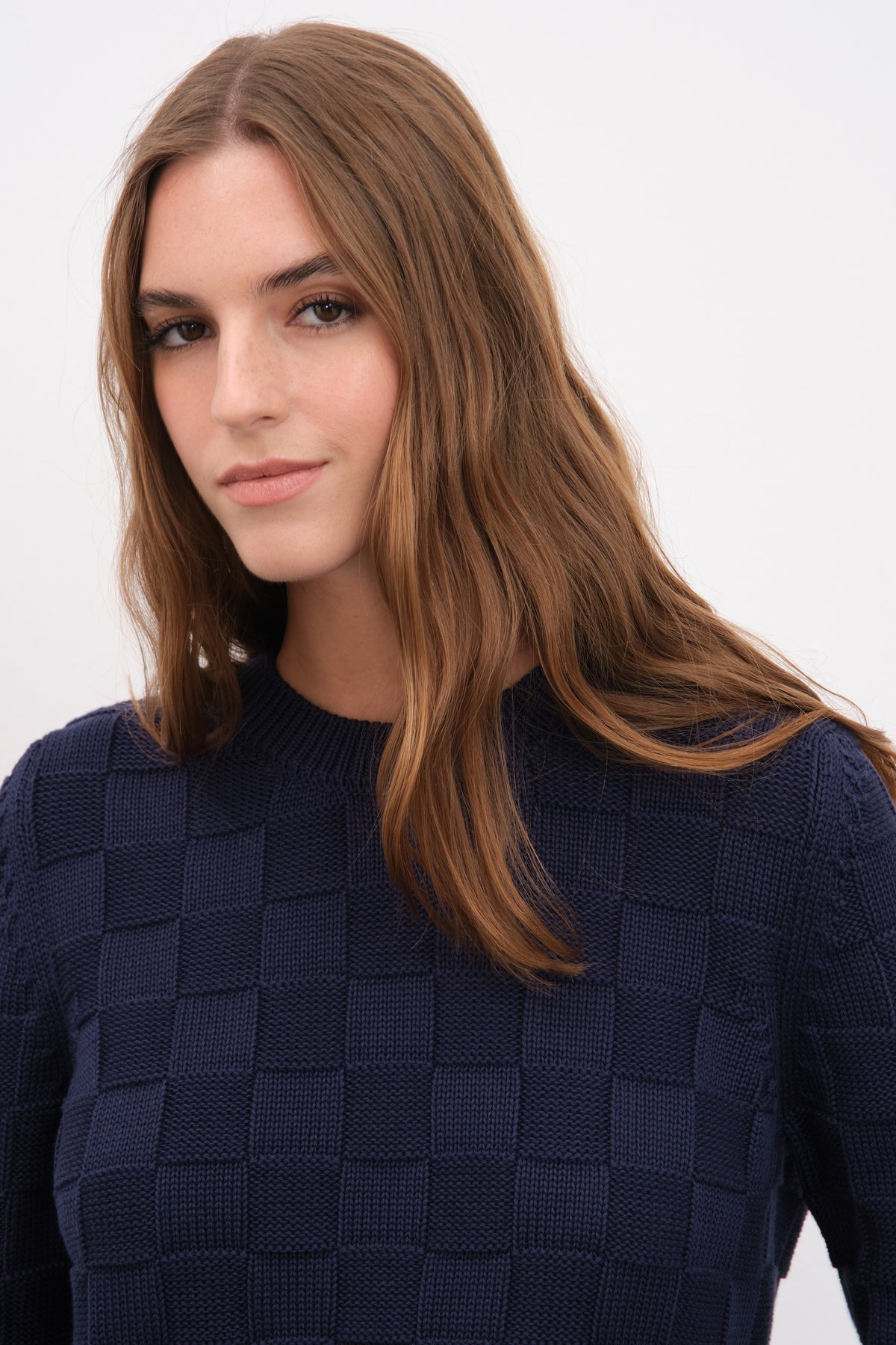 Cotton Modal Damalı Triko