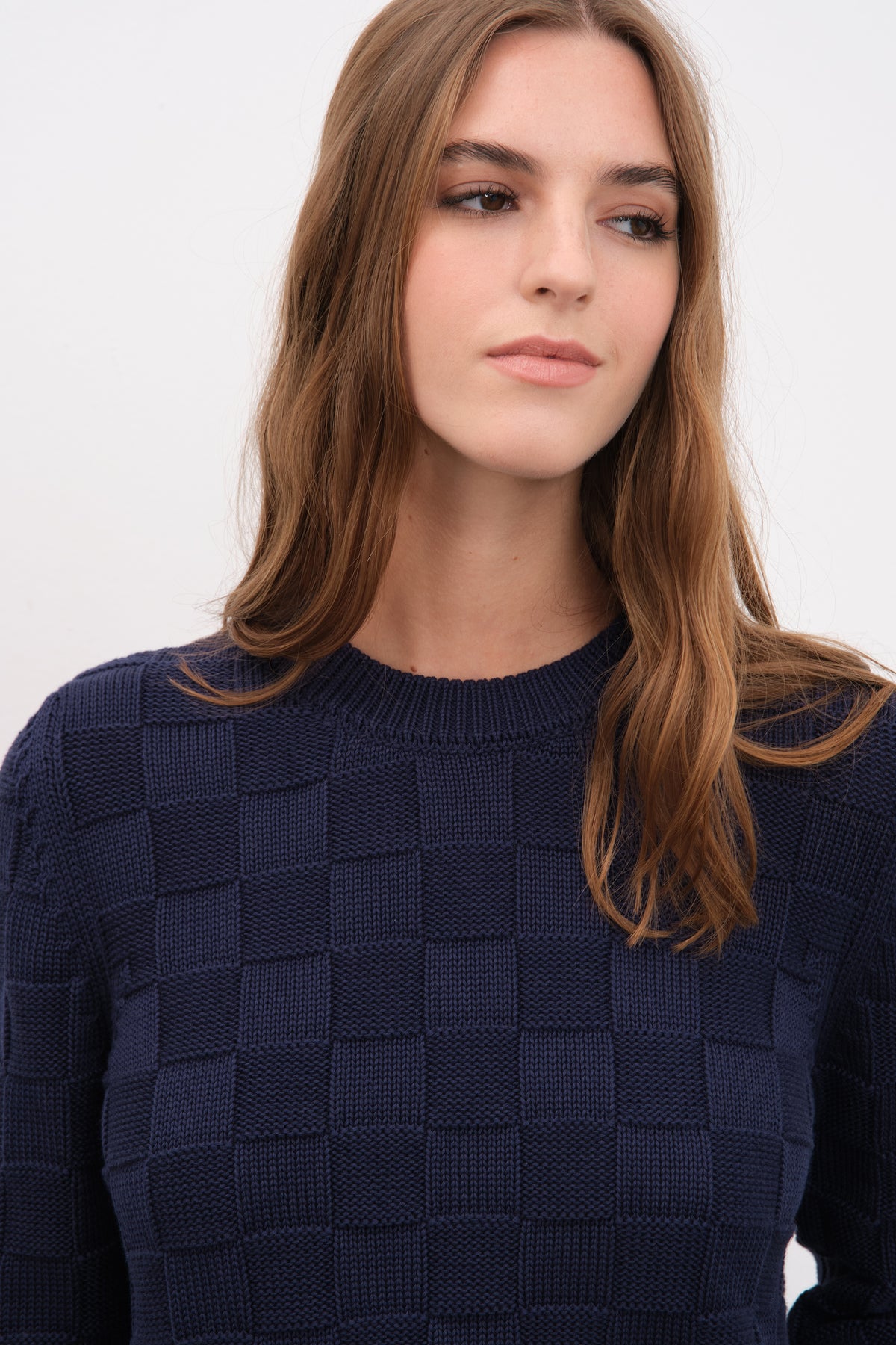 Cotton Modal Damalı Triko