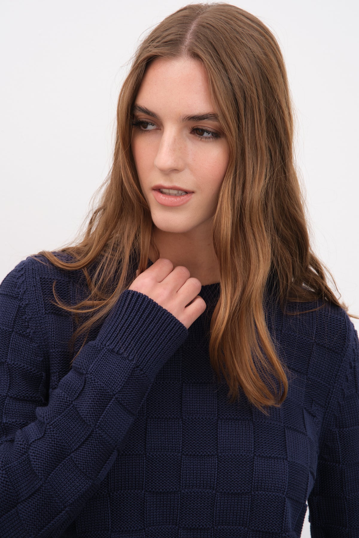 Cotton Modal Damalı Triko