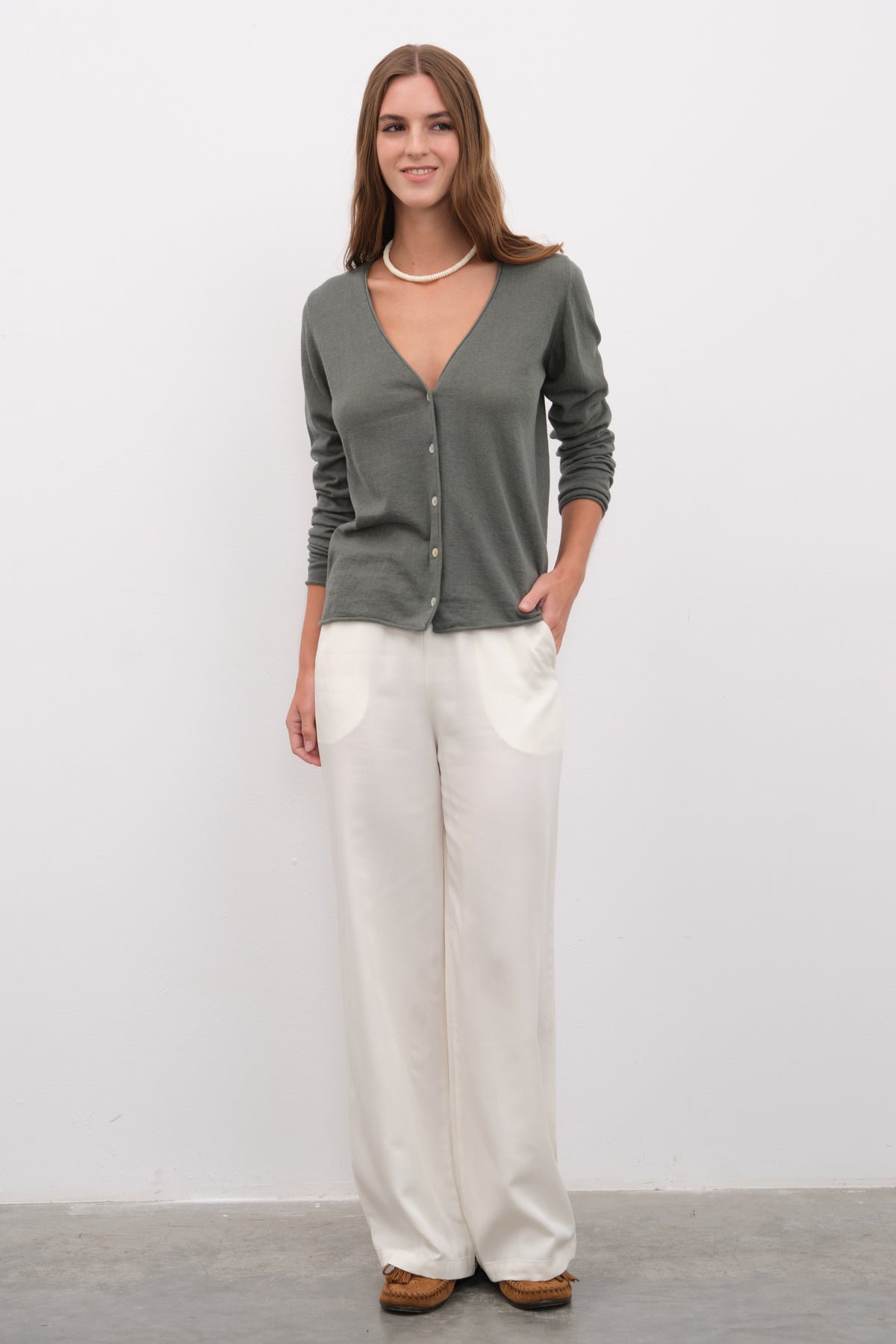 Pull-On TENCEL™ Palazzo Pantolon