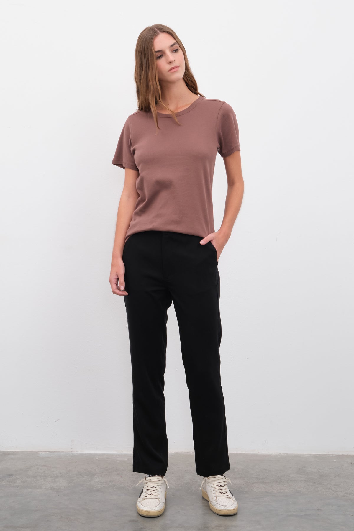 Everyday Cotton Bisiklet Yakalı Fitted T-shirt