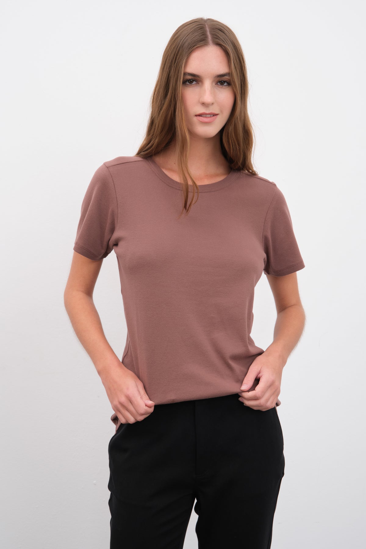 Everyday Cotton Bisiklet Yakalı Fitted T-shirt
