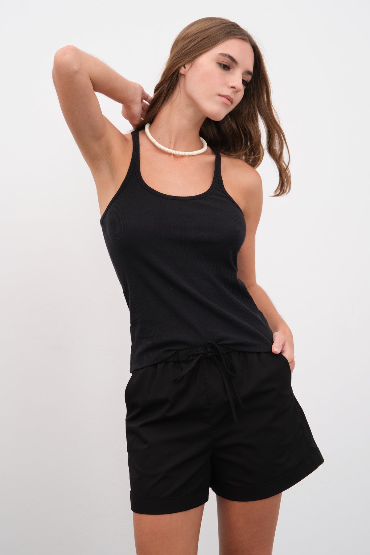 Sporcu Sırtlı Ribanalı Cotton Atlet