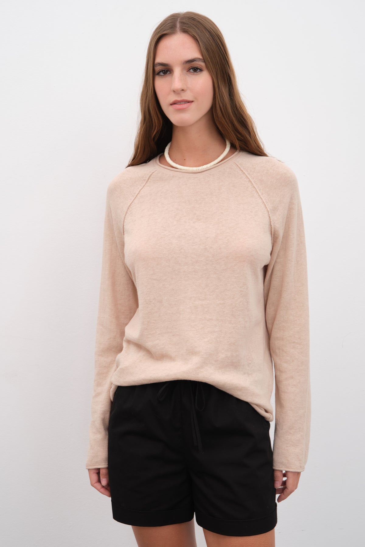 Reglan Kollu Cotton Linen Lightweight Unisex Triko