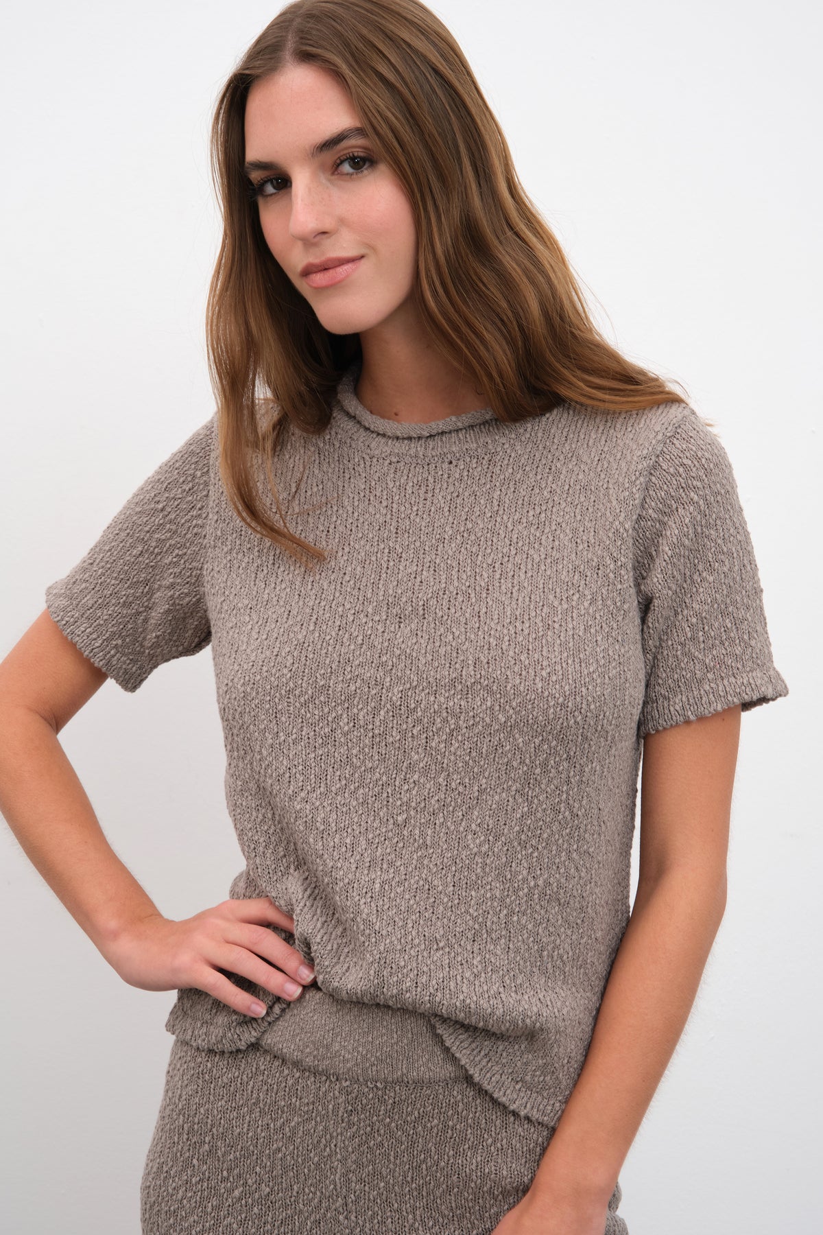 İtalyan Organik Cotton Triko T-shirt