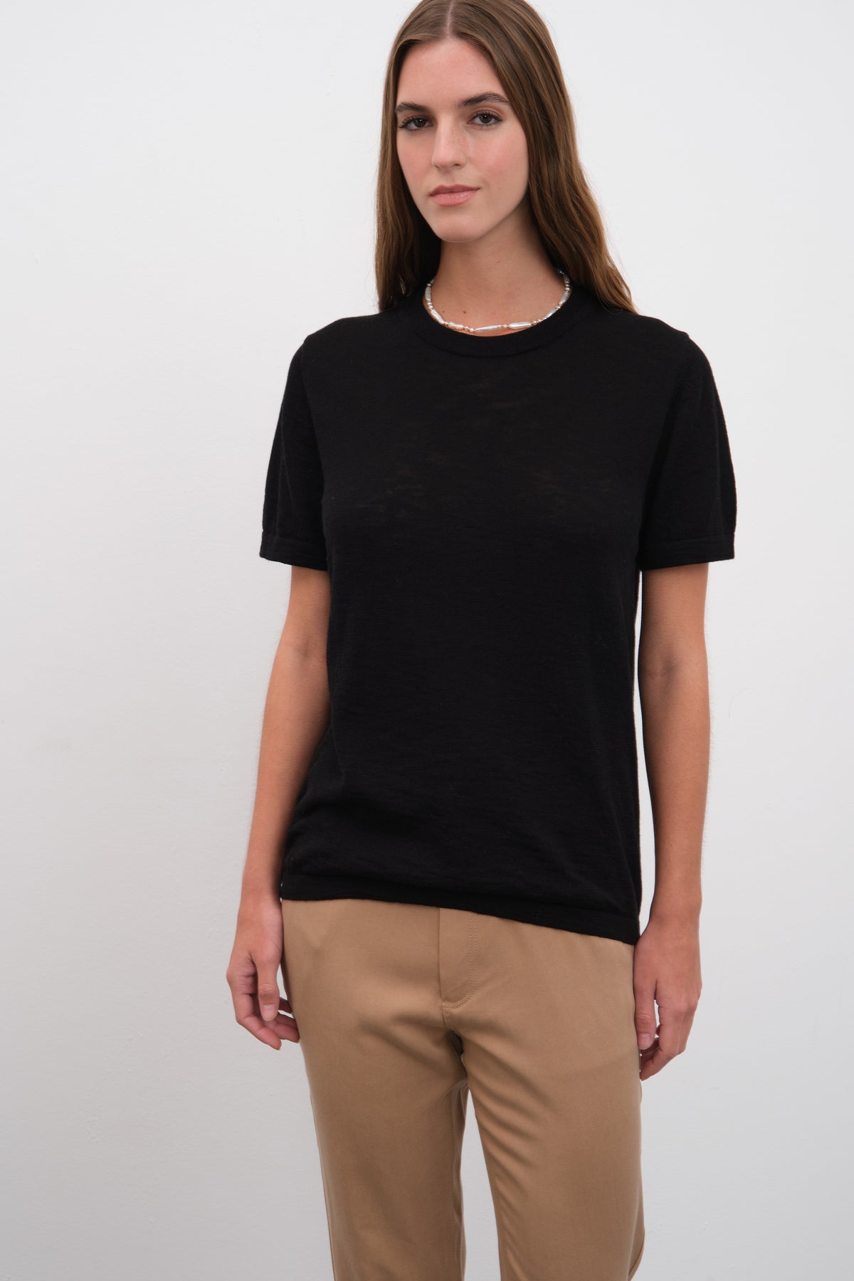 Flamlı Cotton Unisex Triko T-shirt