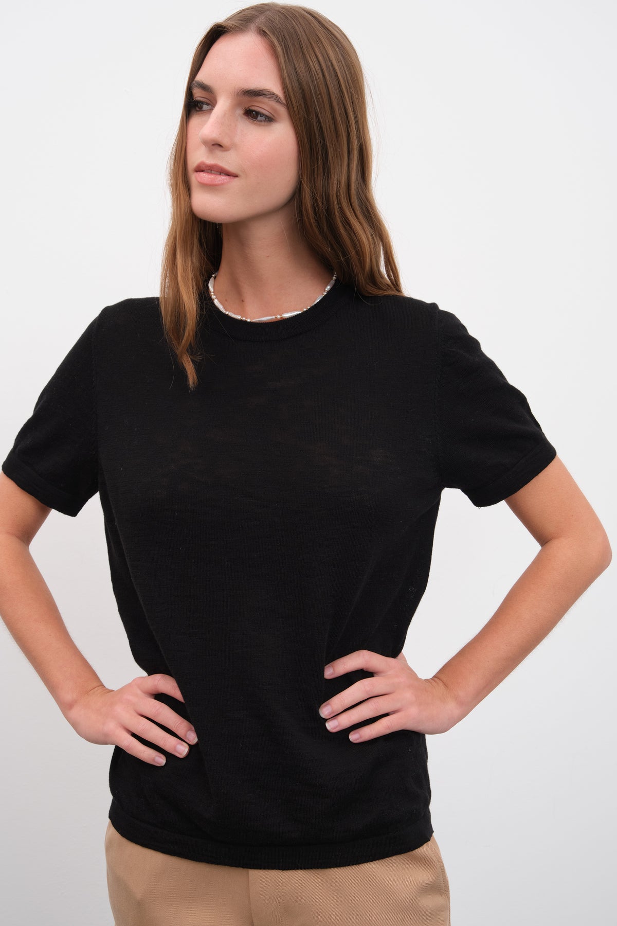 Flamlı Cotton Unisex Triko T-shirt