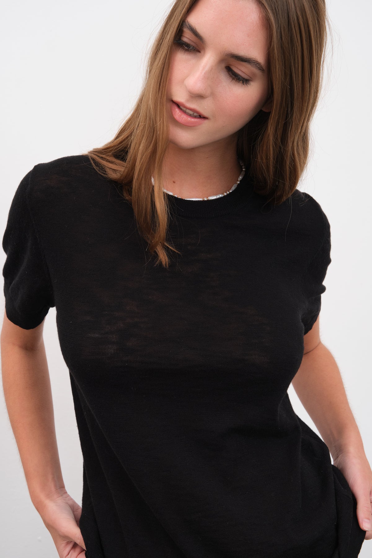 Flamlı Cotton Unisex Triko T-shirt