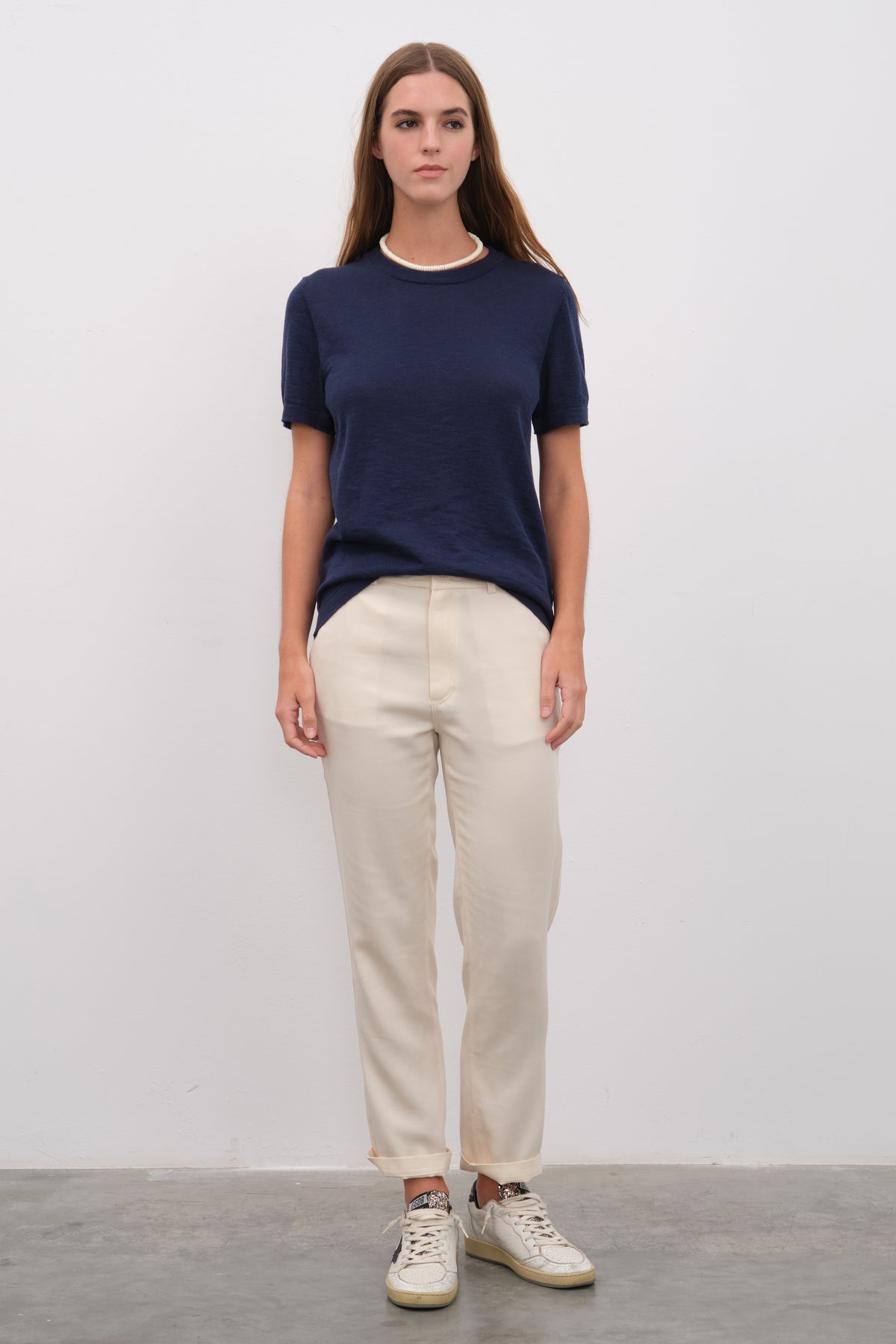 Flamlı Cotton Unisex Triko T-shirt