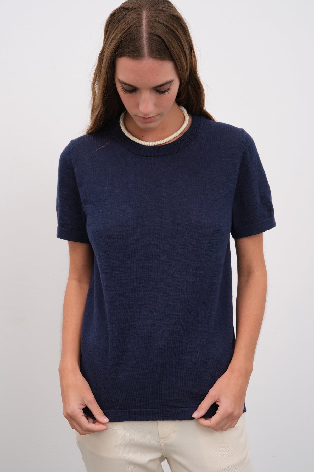 Flamlı Cotton Unisex Triko T-shirt