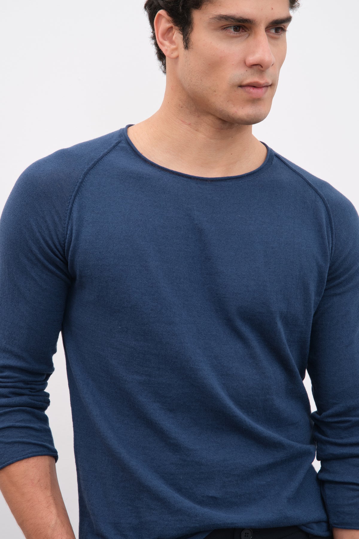 Reglan Kollu Cotton Linen Lightweight Unisex Triko