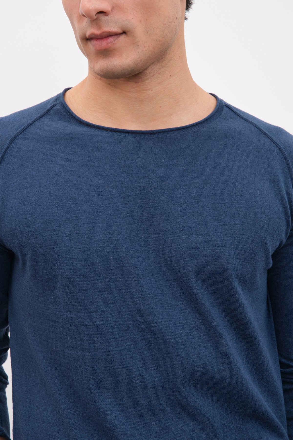 Reglan Kollu Cotton Linen Lightweight Unisex Triko