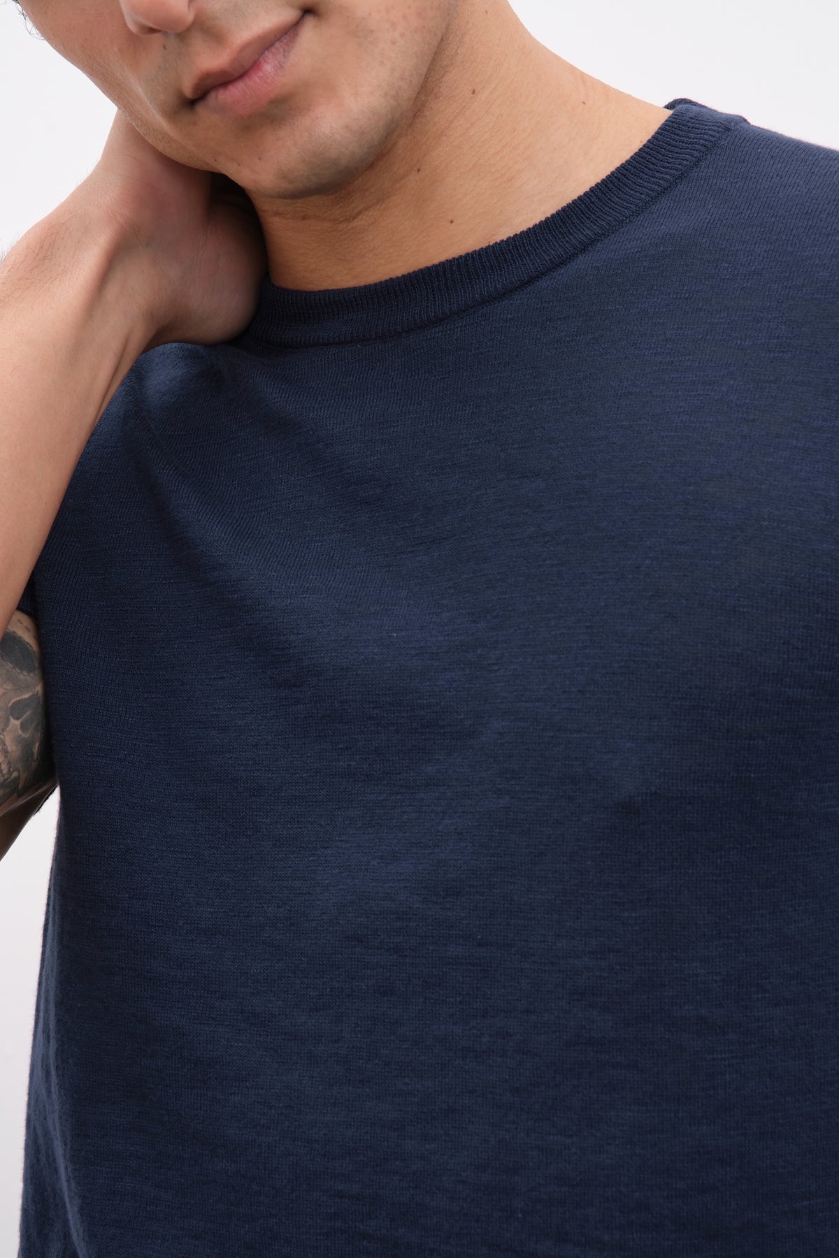 Flamlı Cotton Unisex Triko T-shirt