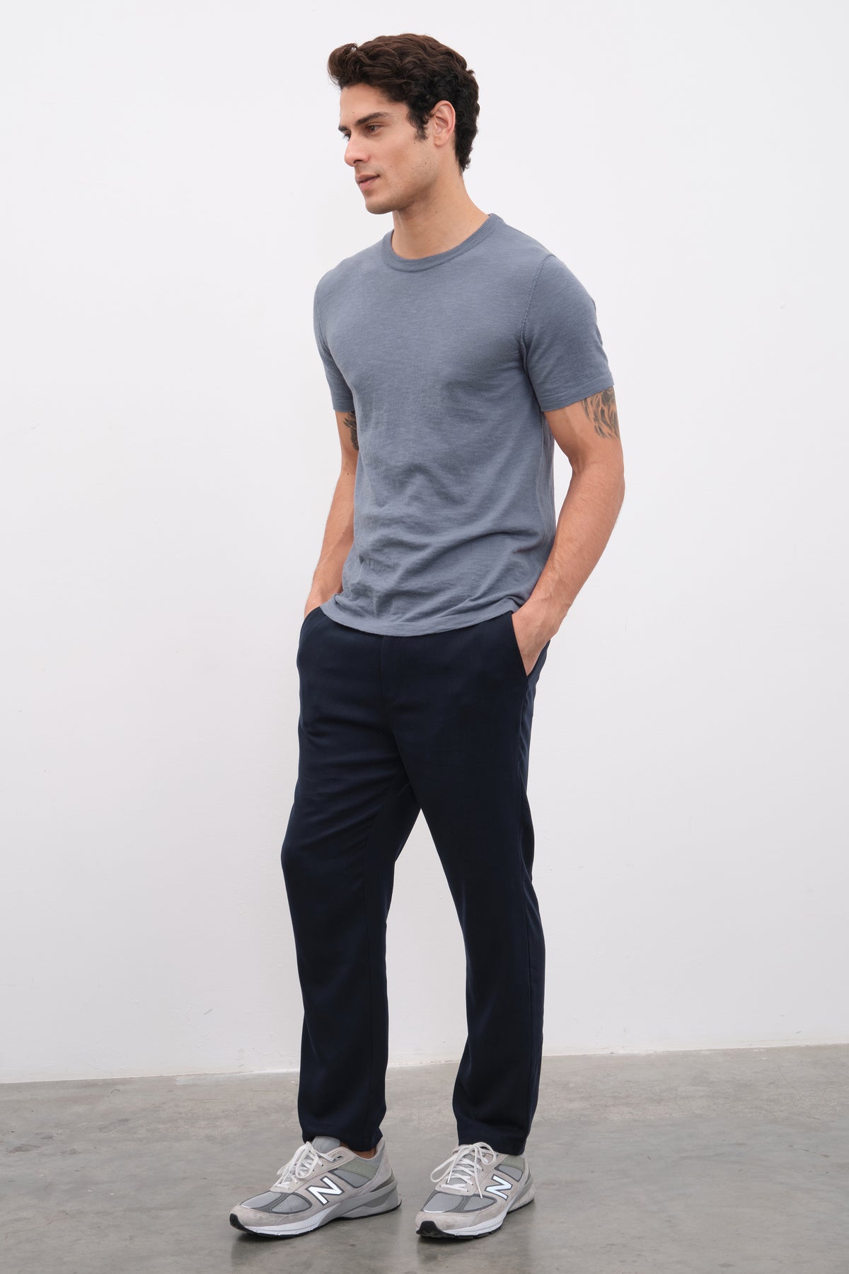 Flamlı Cotton Unisex Triko T-shirt