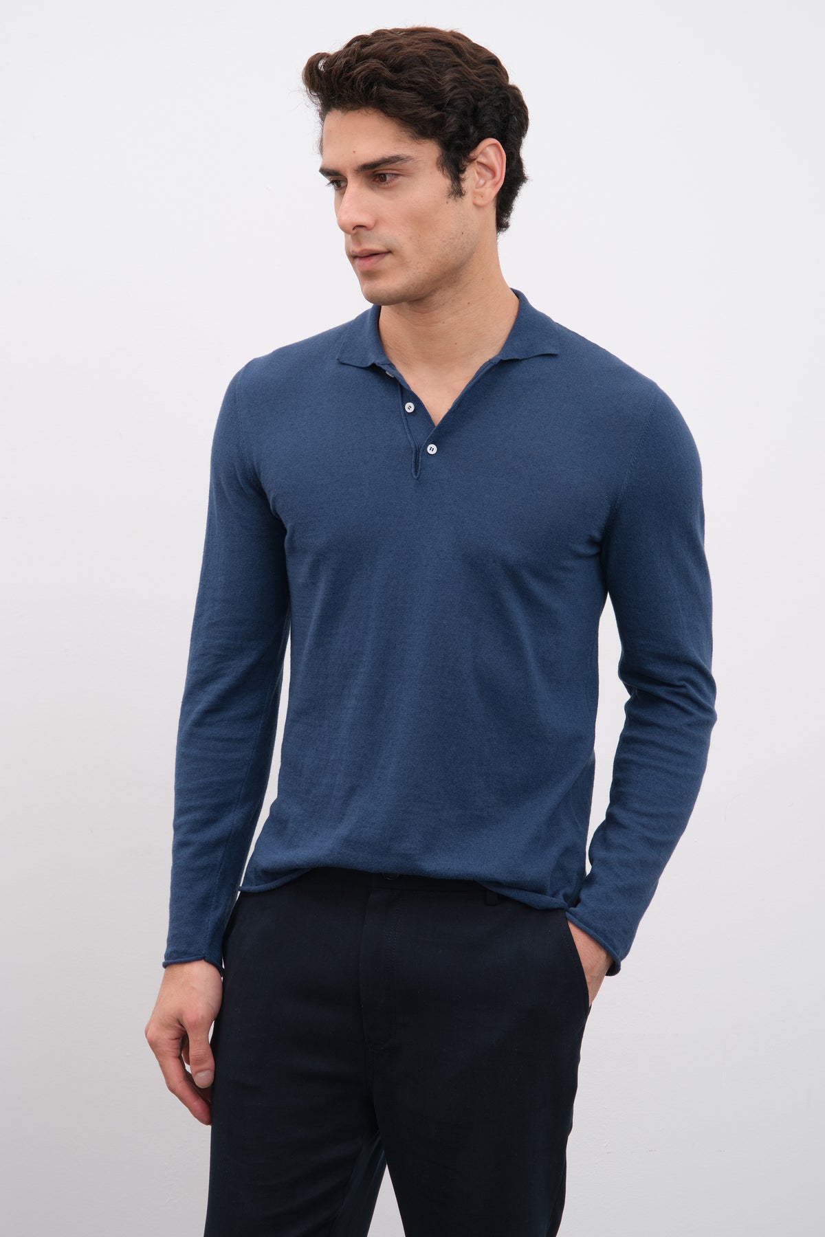 Polo Yakalı Cotton Linen Lightweight Unisex Triko