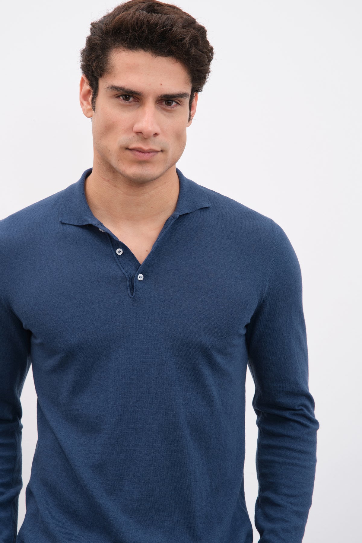 Polo Yakalı Cotton Linen Lightweight Unisex Triko