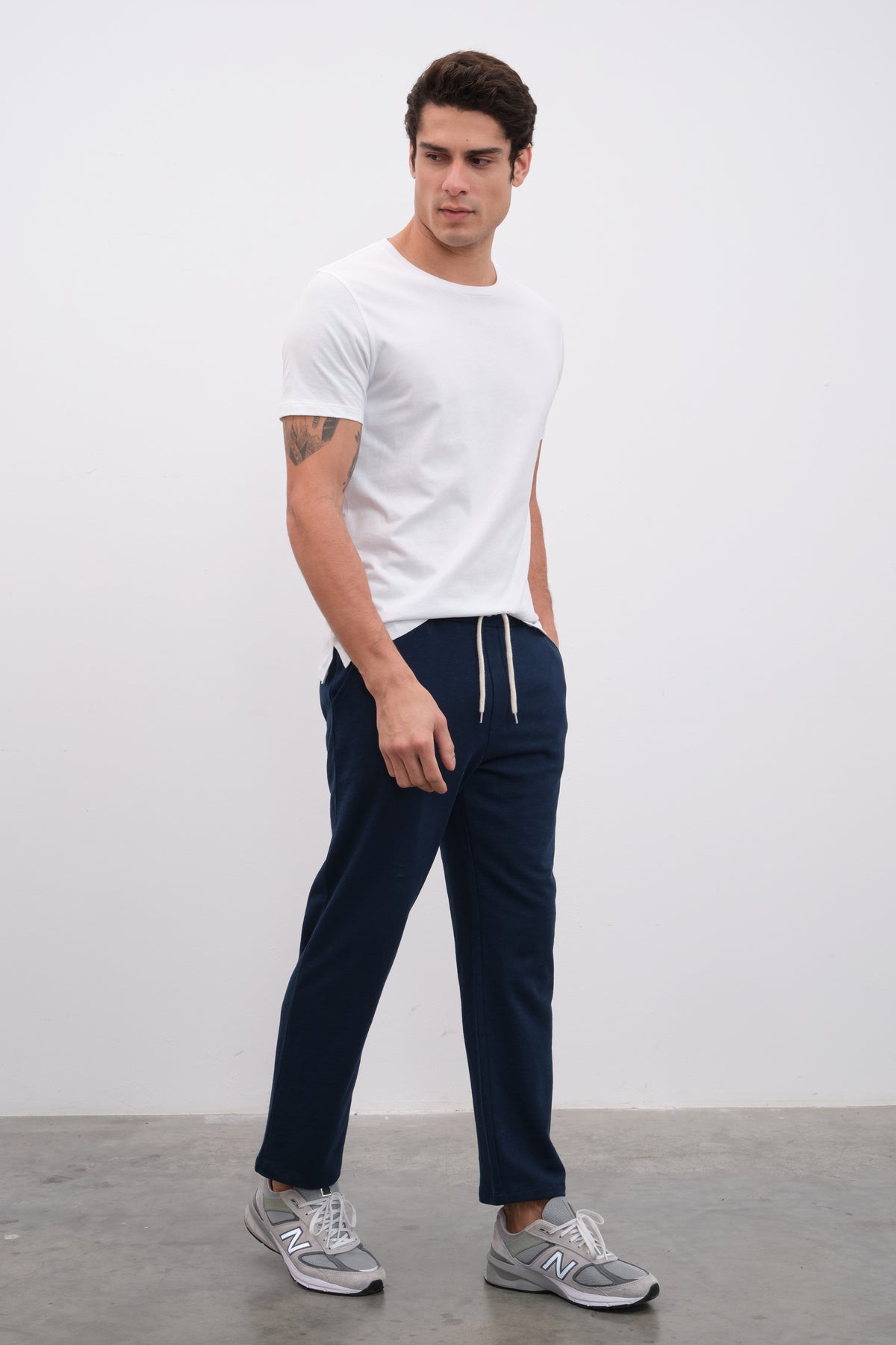 Flamlı Cotton Eşofman Altı