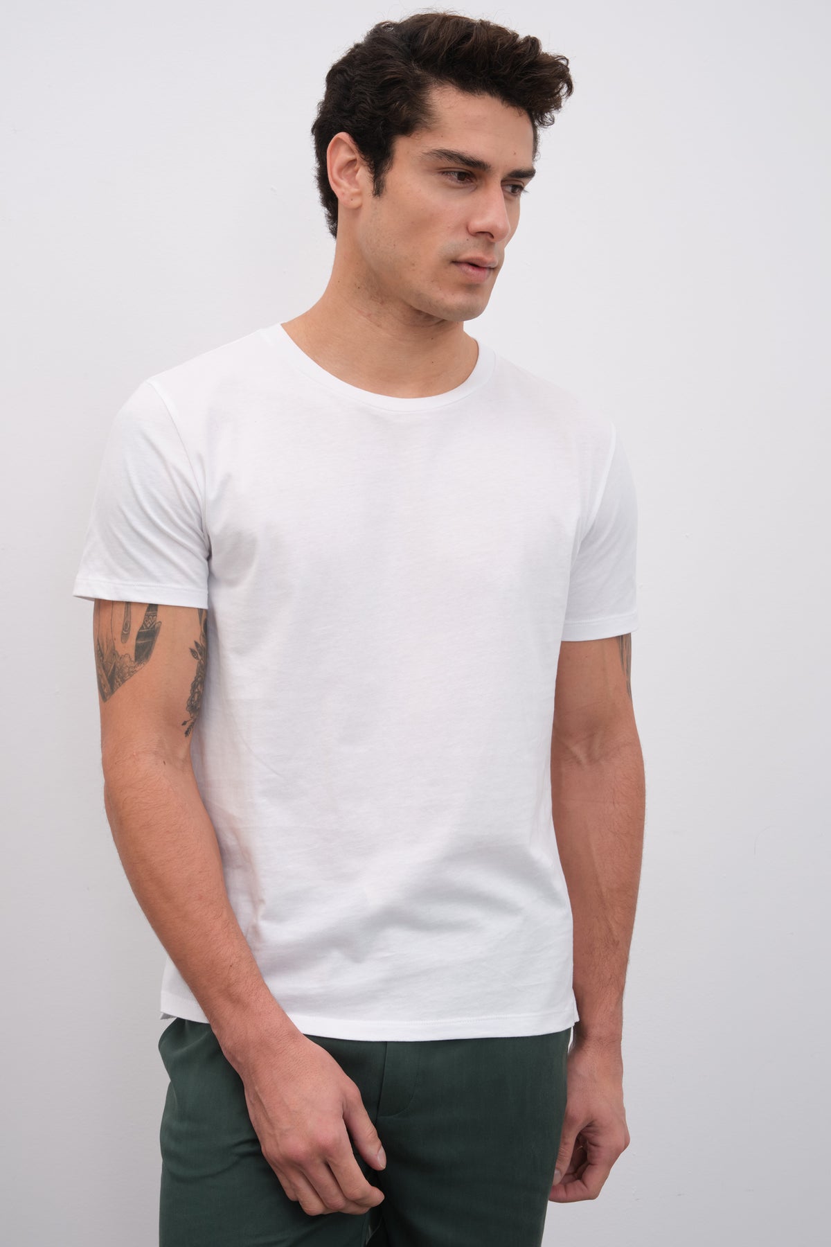 Unisex Midweight Brushed Cotton T-shirt