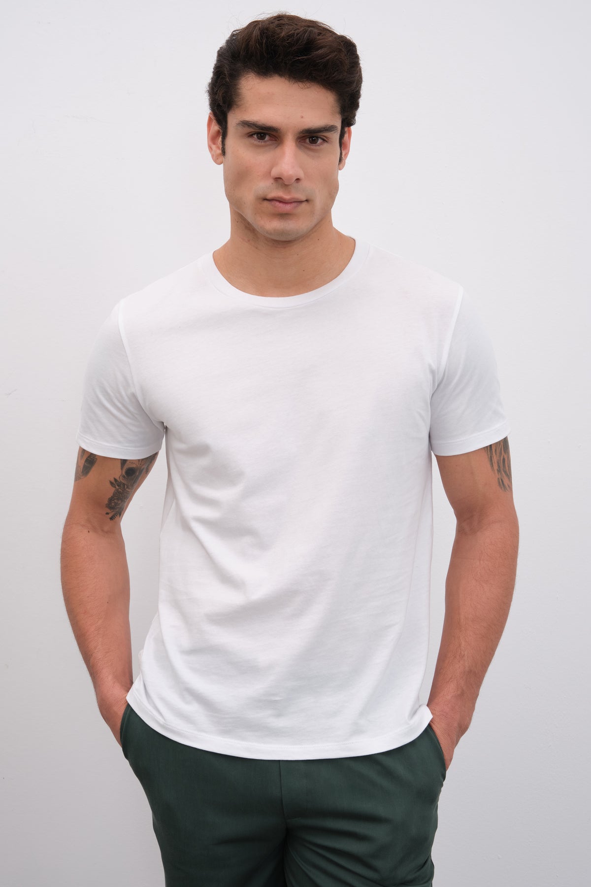Unisex Midweight Brushed Cotton T-shirt