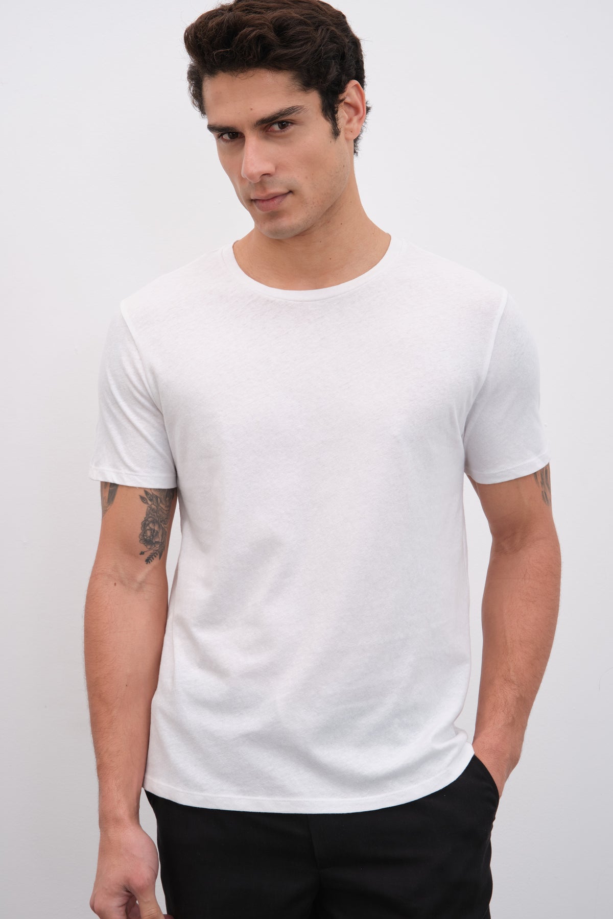 Cotton Linen Unisex T-shirt