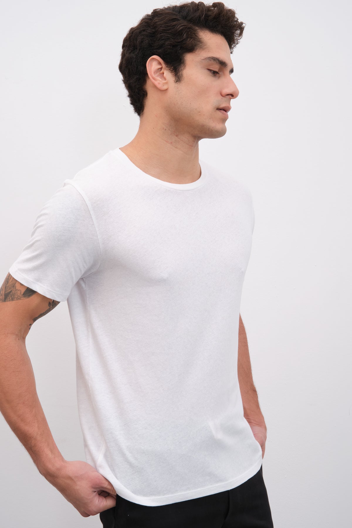 Cotton Linen Unisex T-shirt