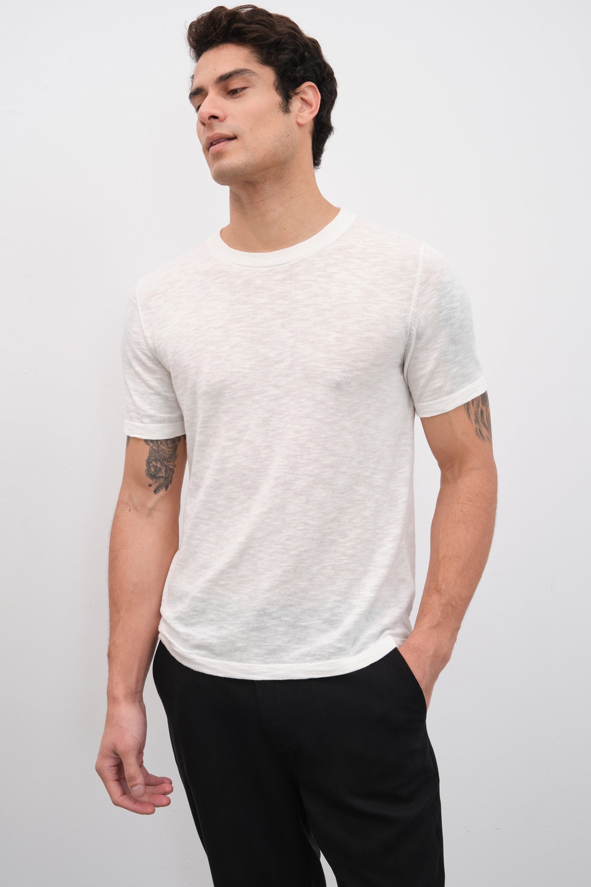 Flamlı Cotton Unisex Triko T-shirt