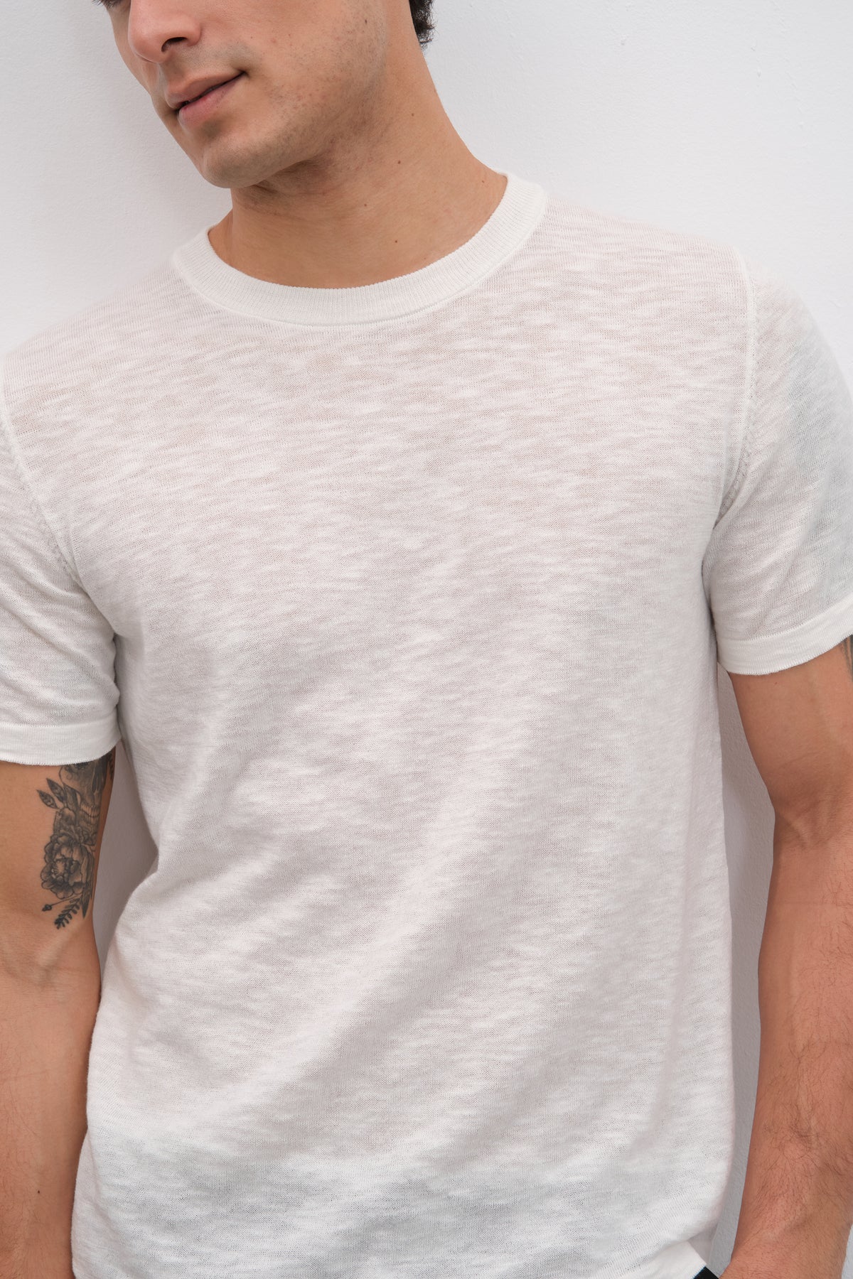 Flamlı Cotton Unisex Triko T-shirt