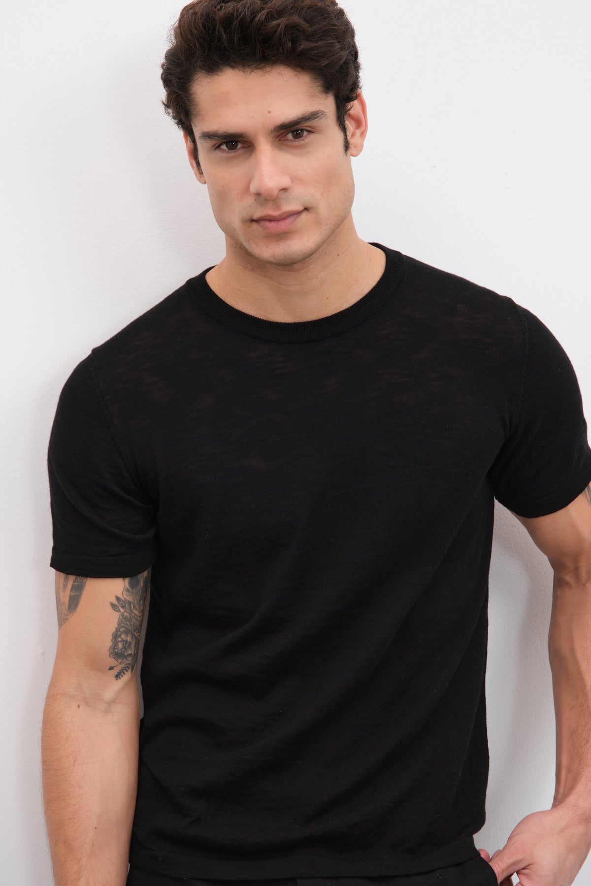 Flamlı Cotton Unisex Triko T-shirt