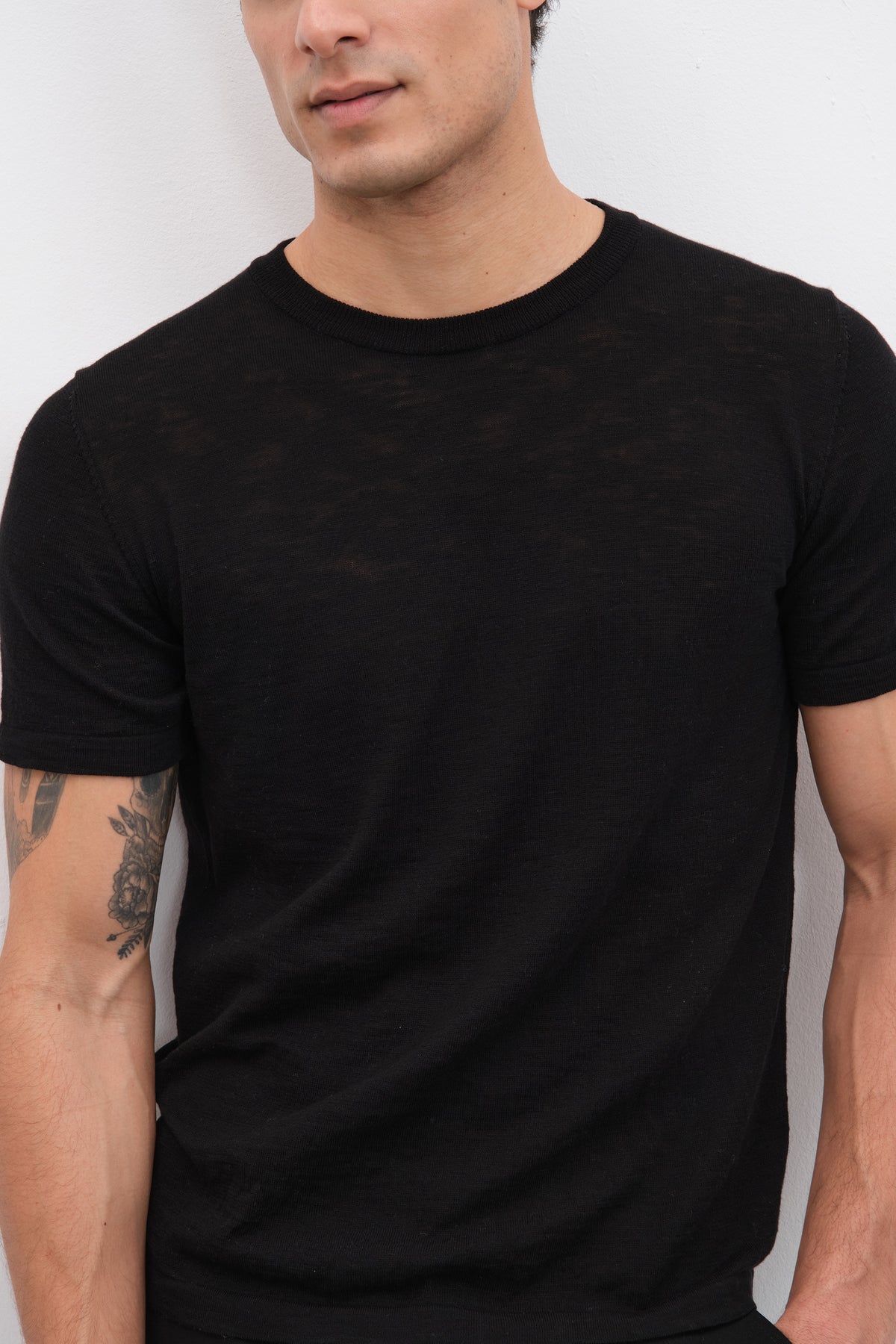 Flamlı Cotton Unisex Triko T-shirt