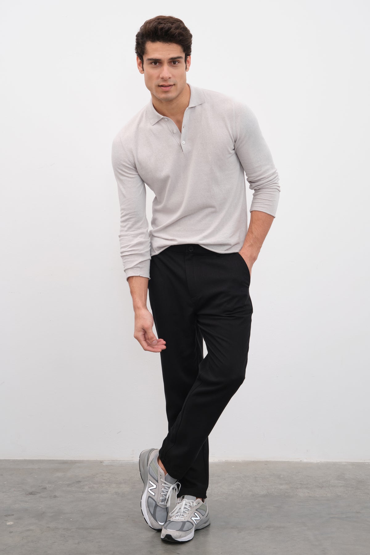 Polo Yakalı Cotton Linen Lightweight Unisex Triko