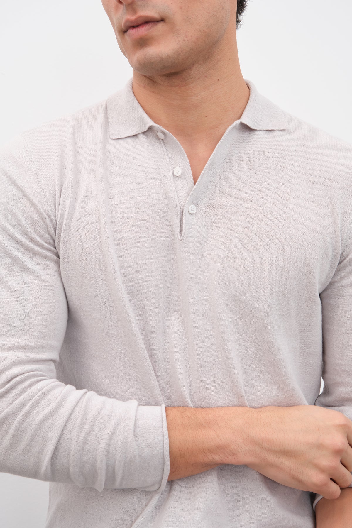 Polo Yakalı Cotton Linen Lightweight Unisex Triko