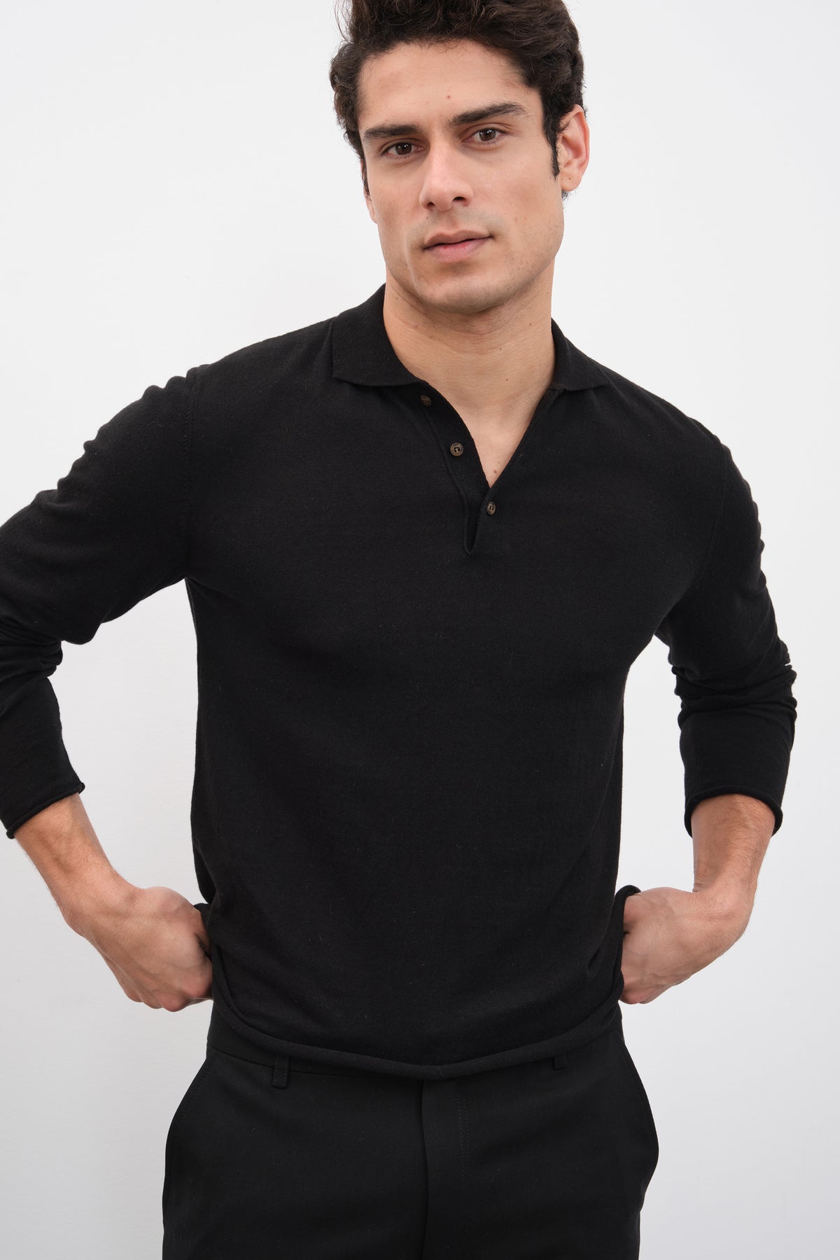 Polo Yakalı Cotton Linen Lightweight Unisex Triko