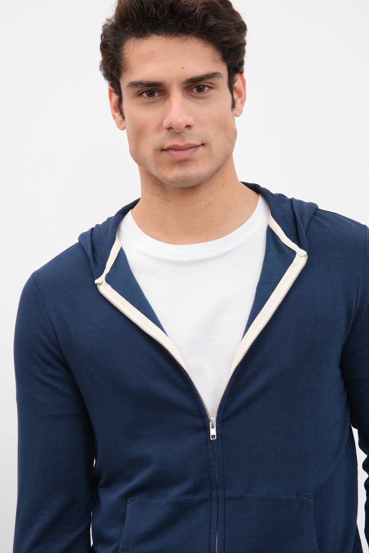 FeatherSoft Fermuarlı Lightweight Unisex Hoodie