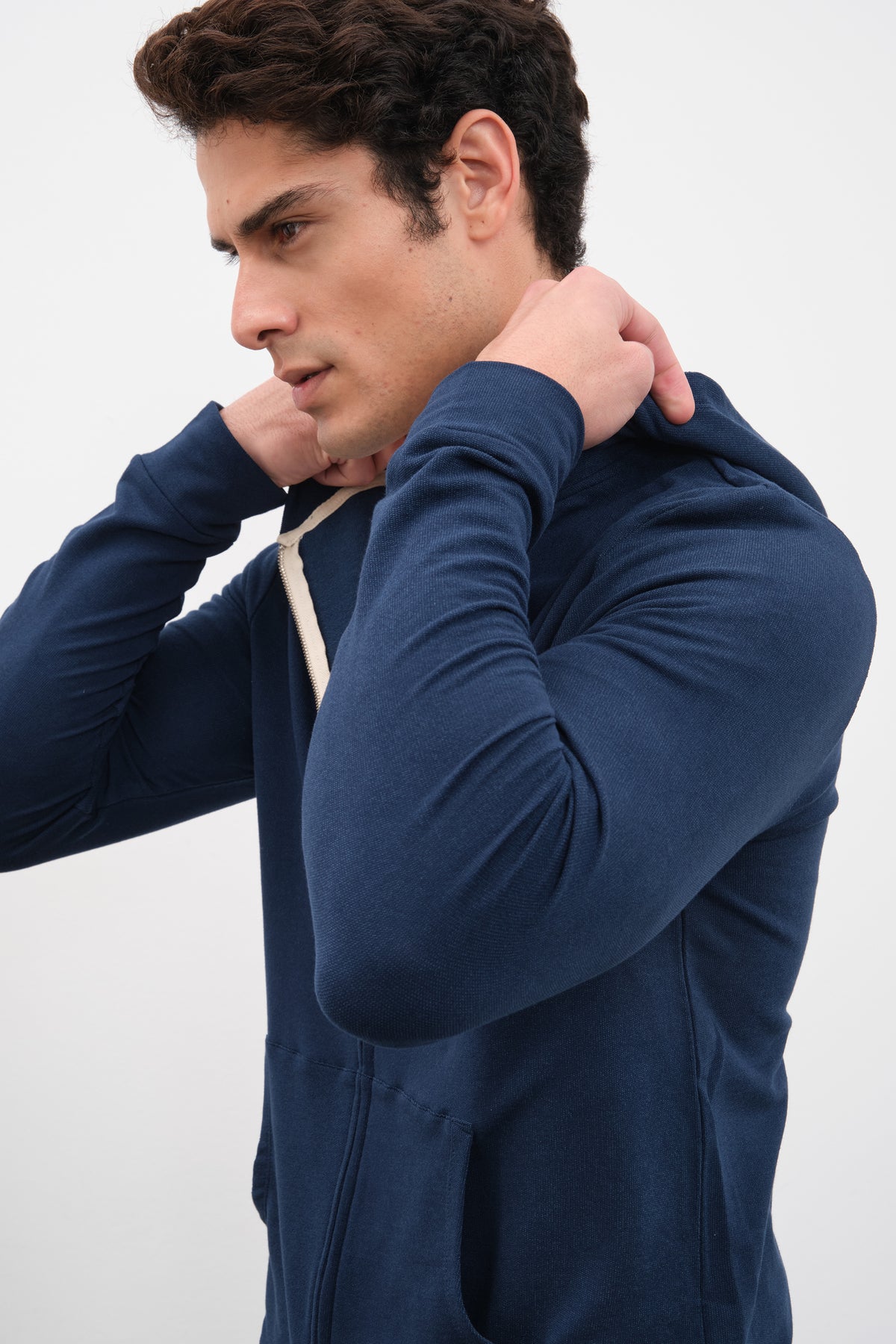 FeatherSoft Fermuarlı Lightweight Unisex Hoodie