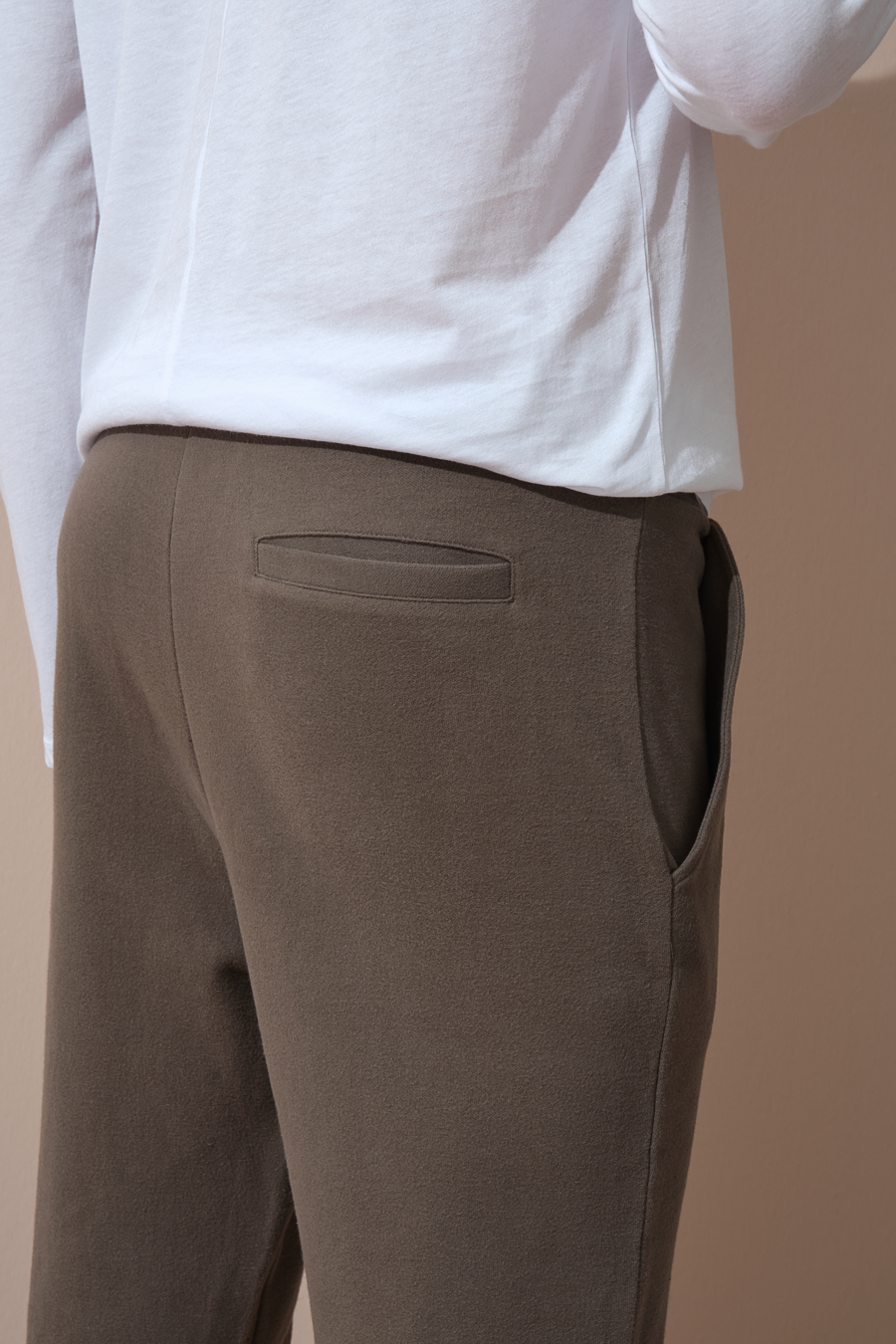 Brushed Cotton ‘Sweatpant’ Pantolon