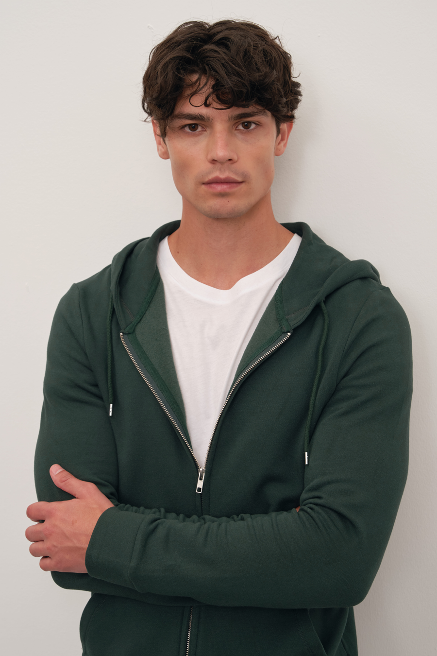 SuperSoft Modal Fleece Fermuarlı Unisex Hoodie