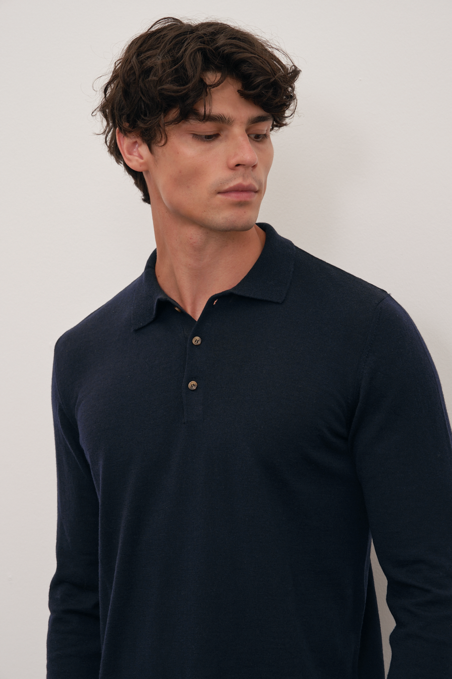 Polo Yakalı Lightweight Merino Triko