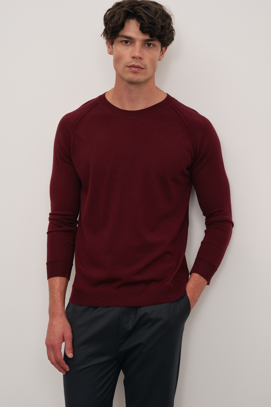 Reglan Kollu Lightweight Cashmere Merino Unisex Triko