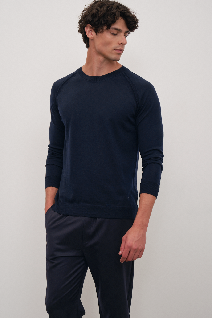 Reglan Kollu Lightweight Cashmere Merino Unisex Triko