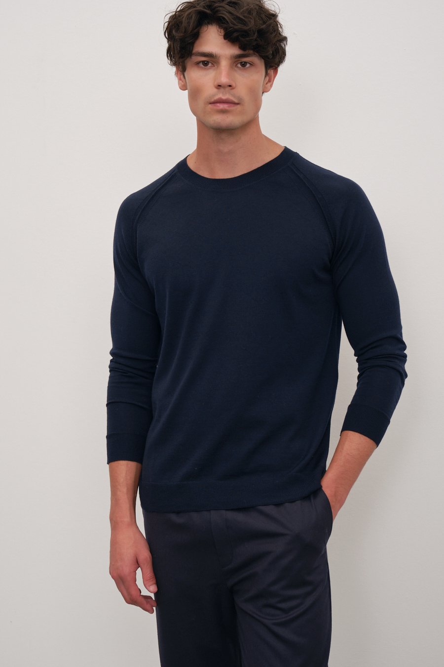 Reglan Kollu Lightweight Cashmere Merino Unisex Triko