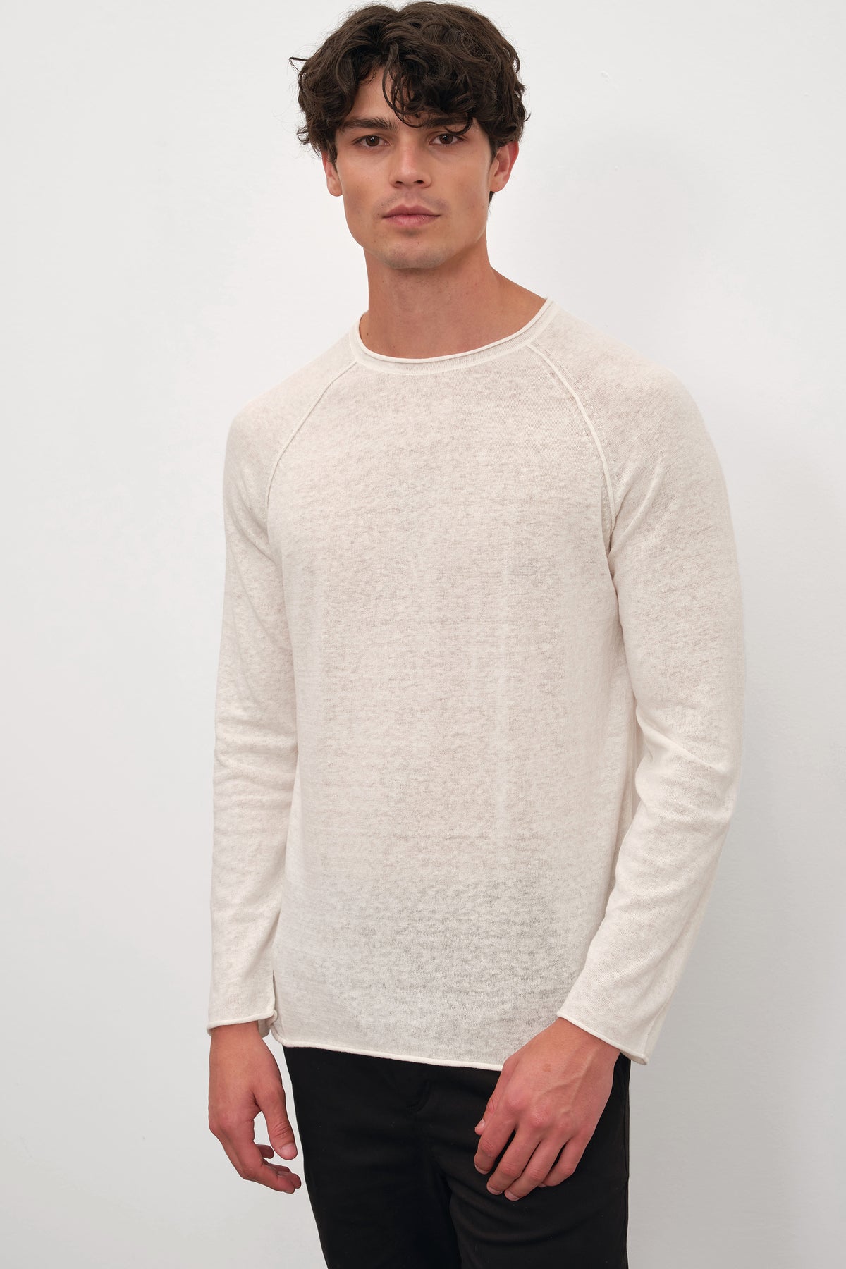 Reglan Kollu Cotton Linen Lightweight Unisex Triko