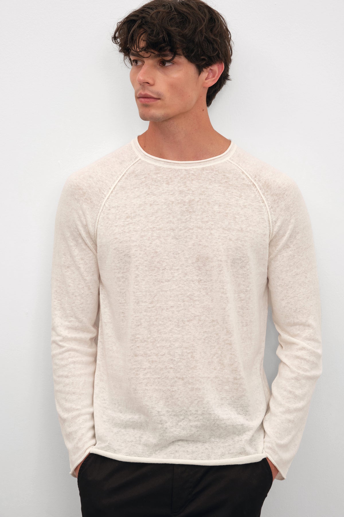 Reglan Kollu Cotton Linen Lightweight Unisex Triko