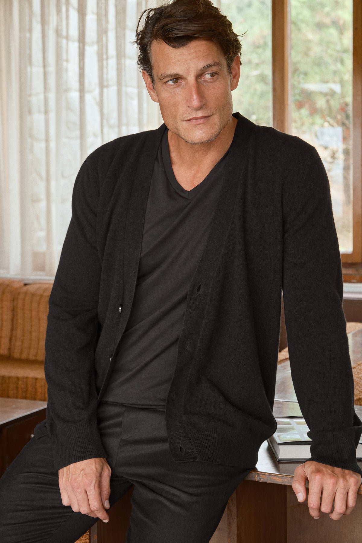 Unisex Cashmere Merino Hırka