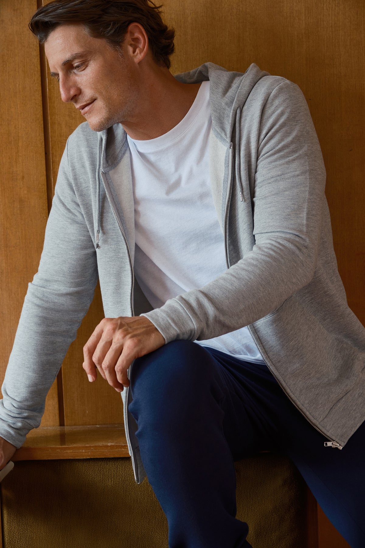 SuperSoft Modal Fleece Fermuarlı Unisex Hoodie