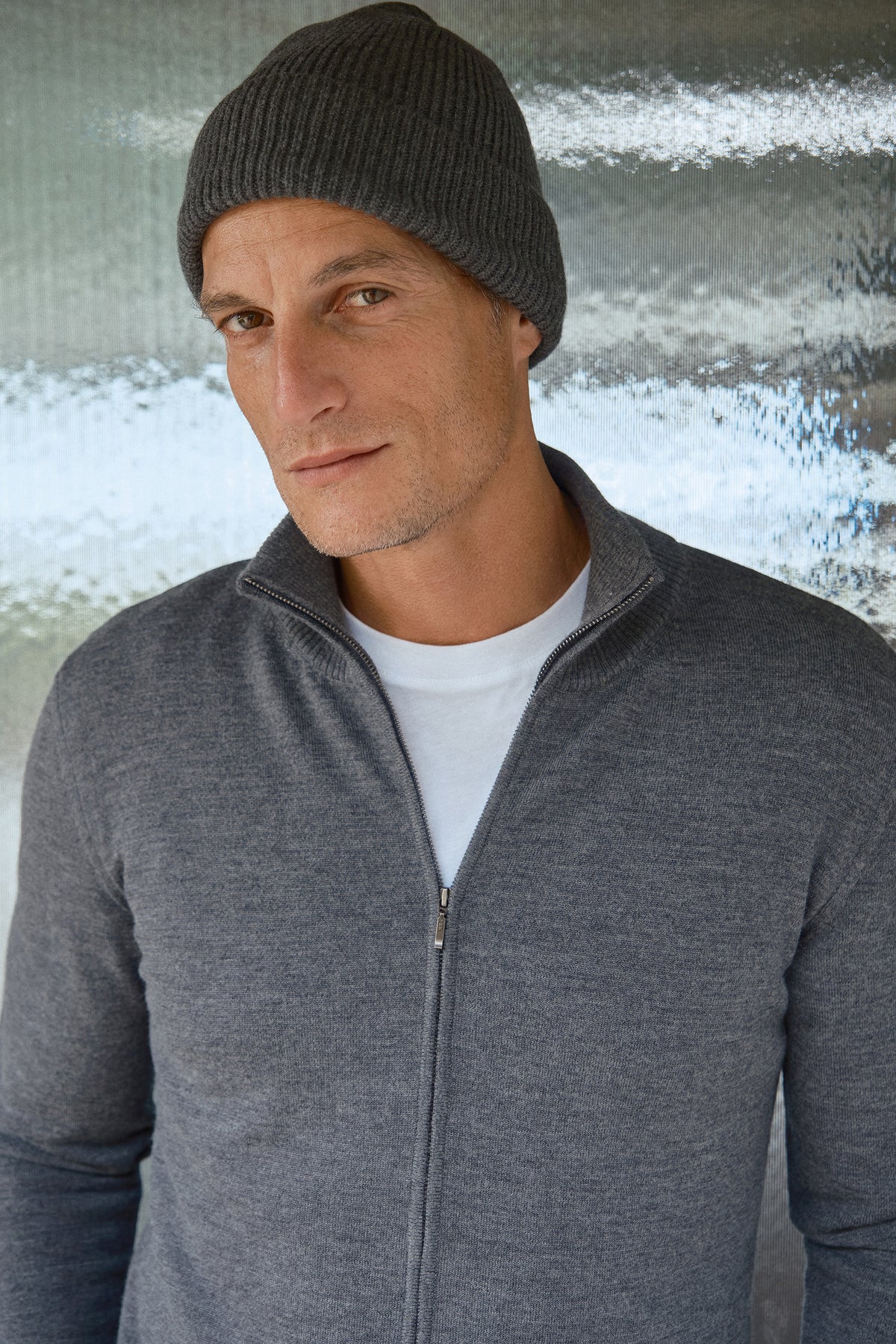 İnce Ribanalı Unisex Merino Bere