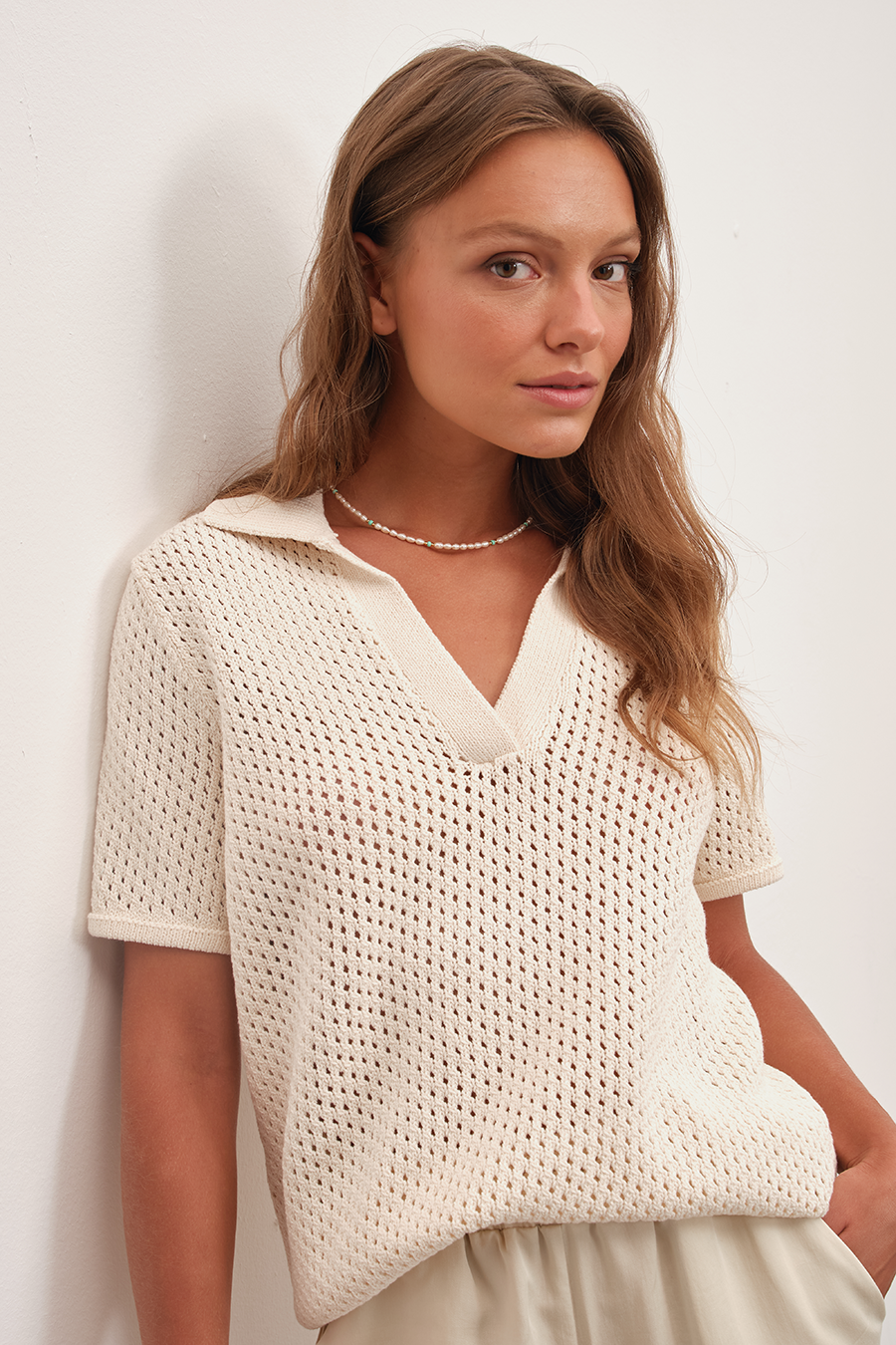 Mini İnci Choker Kolye