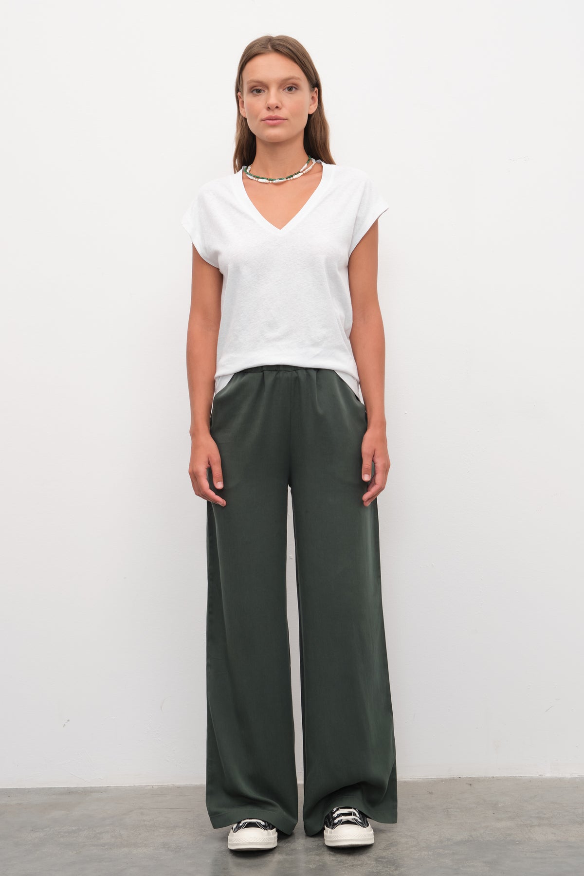 Pull-On TENCEL™ Palazzo Pantolon