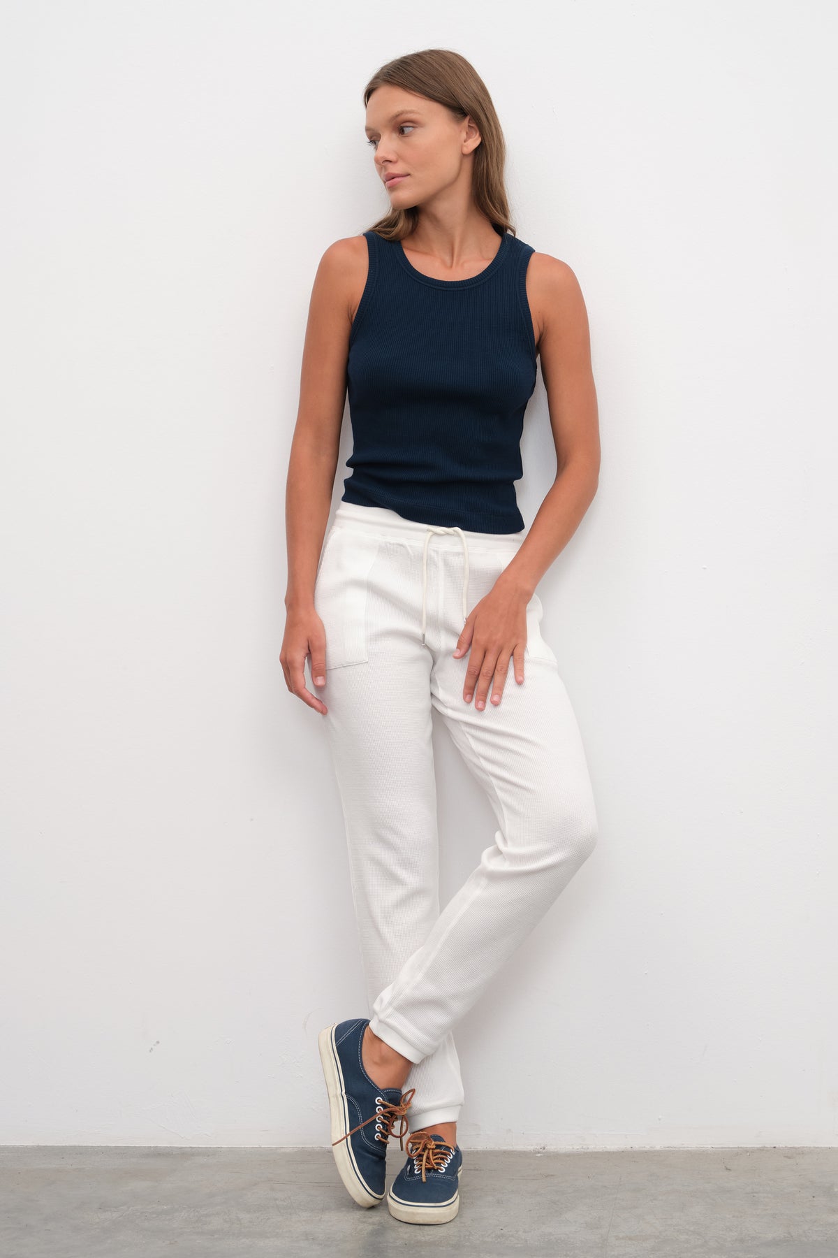 Waffle Cotton Jogger Eşofman Altı